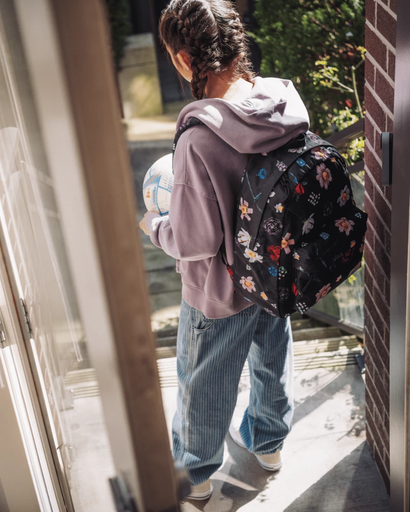 LEGO Herschel Classic XL rugzak - dwarrelende bloemen