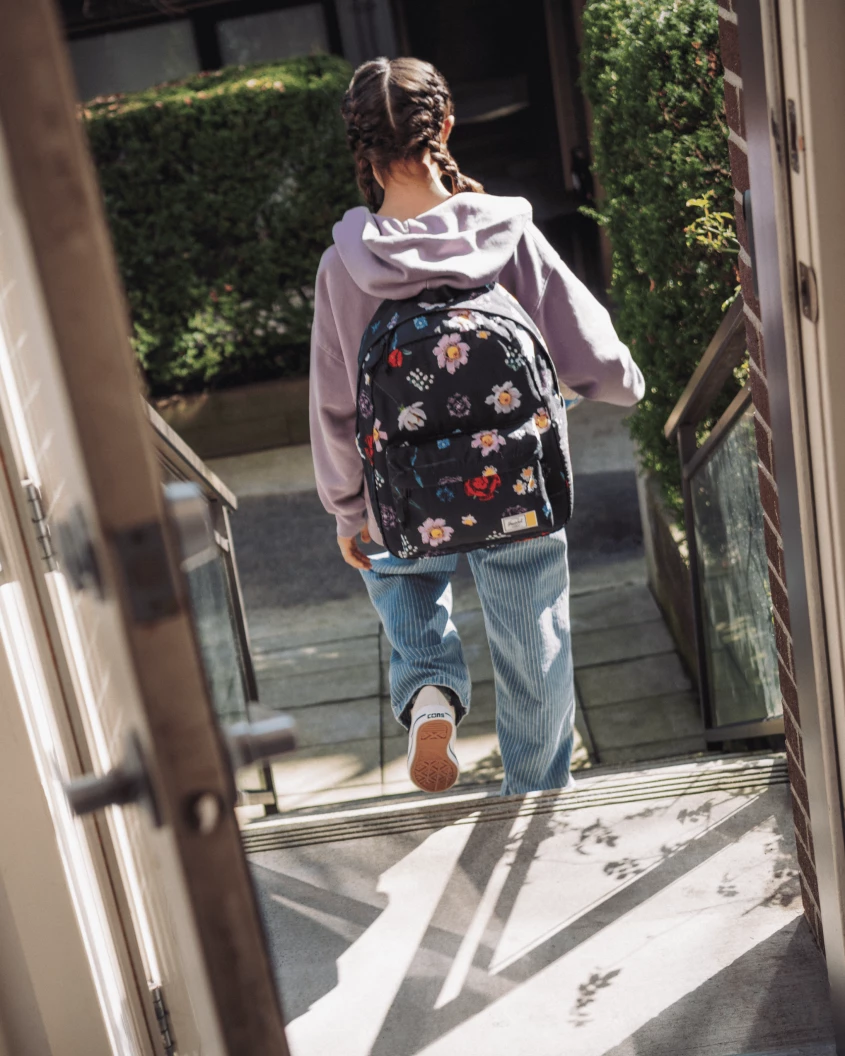 LEGO Herschel Classic XL rugzak - dwarrelende bloemen