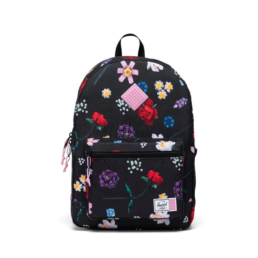 LEGO Herschel Heritage jongerenrugzak - dwarrelende bloemen