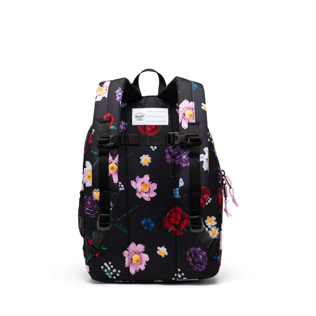LEGO Herschel Heritage kinderrugzak - dwarrelende bloemen