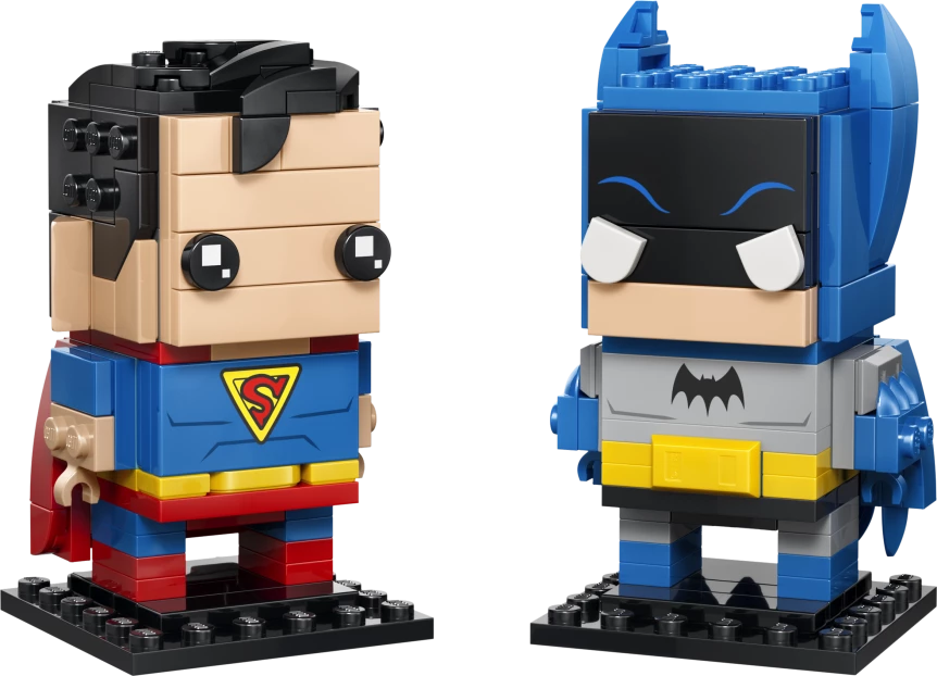 Golden Age Superman en Batman figuren