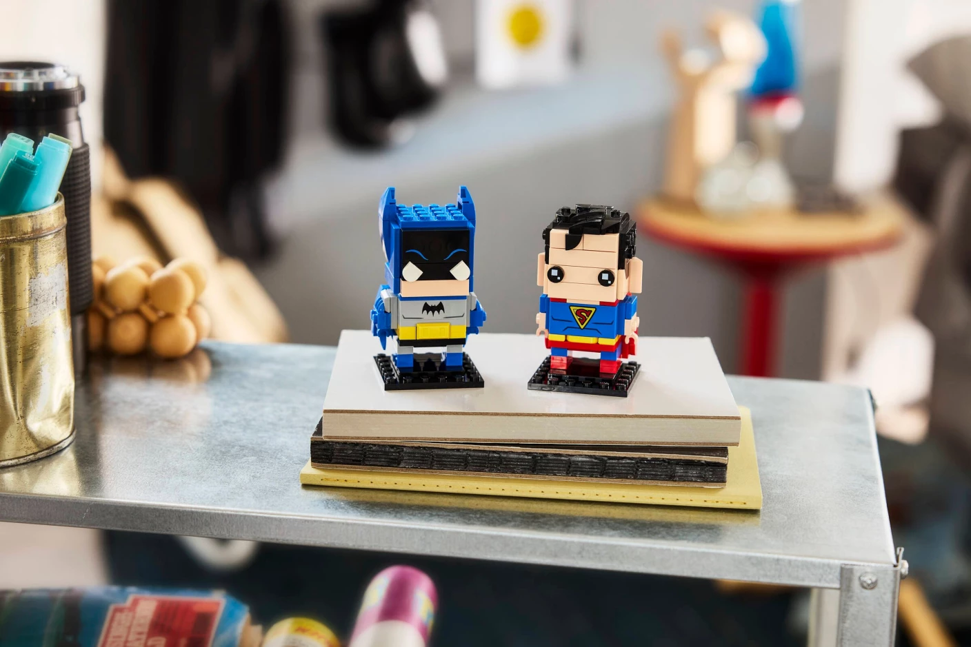 Golden Age Superman en Batman figuren