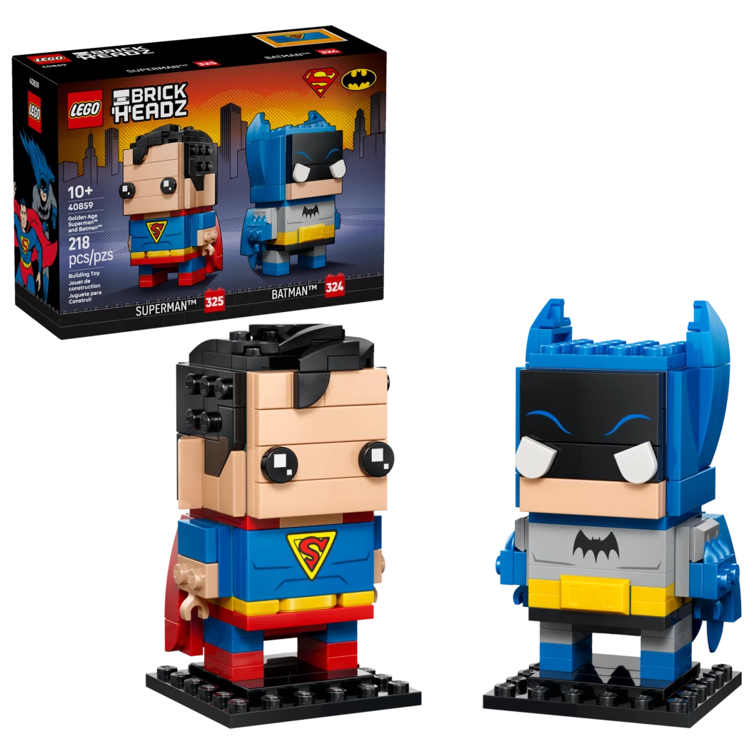 Golden Age Superman en Batman figuren
