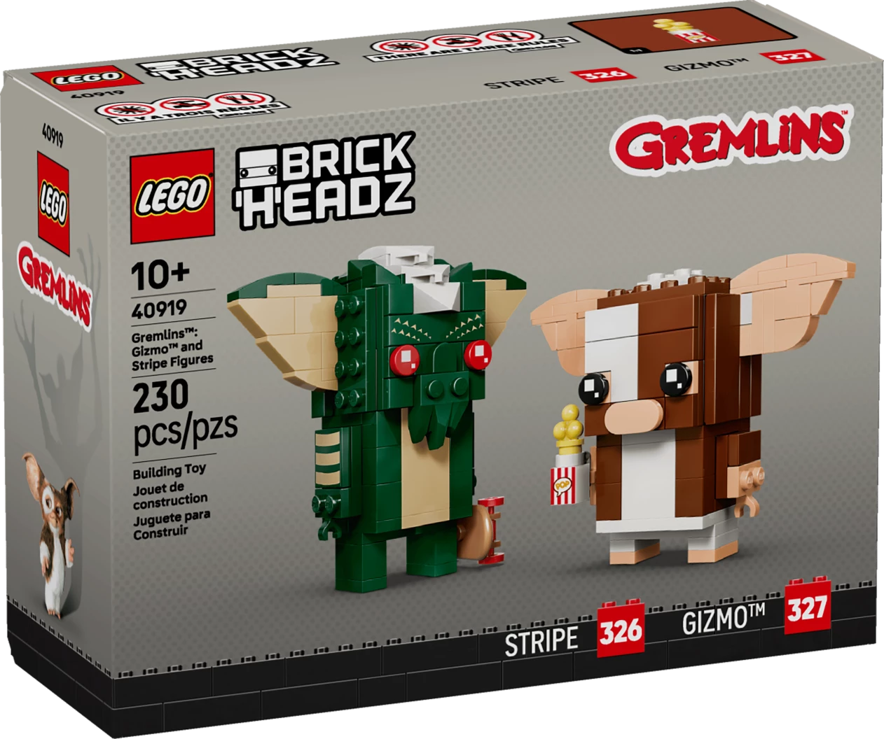 Gremlins: Gizmo en Stripe figuren