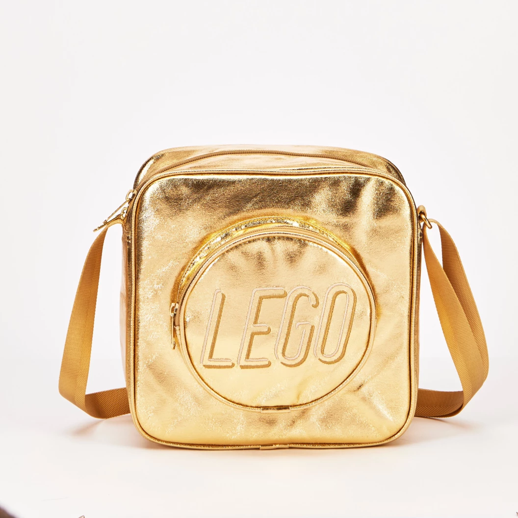 Crossbodytas in de vorm van een kleine steen - goud
