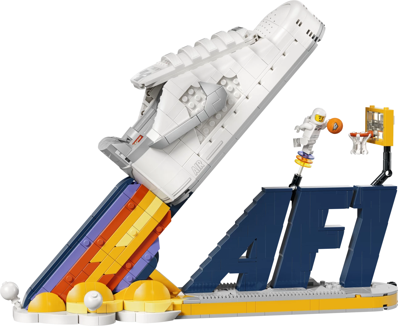 Nike Air Force 1 x LEGO set