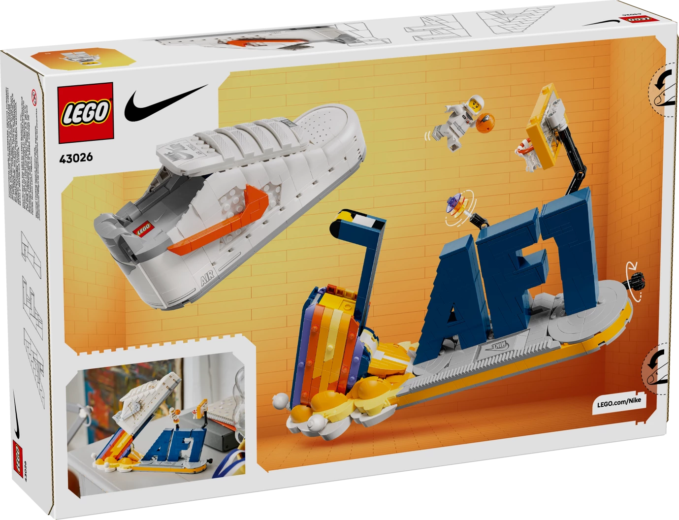Nike Air Force 1 x LEGO set