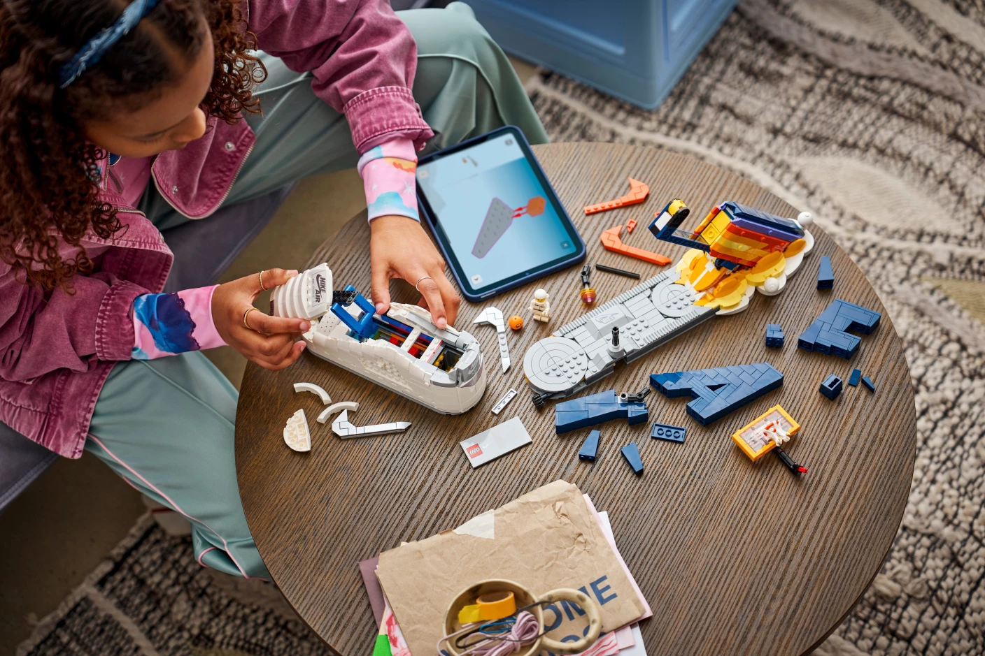 Nike Air Force 1 x LEGO set