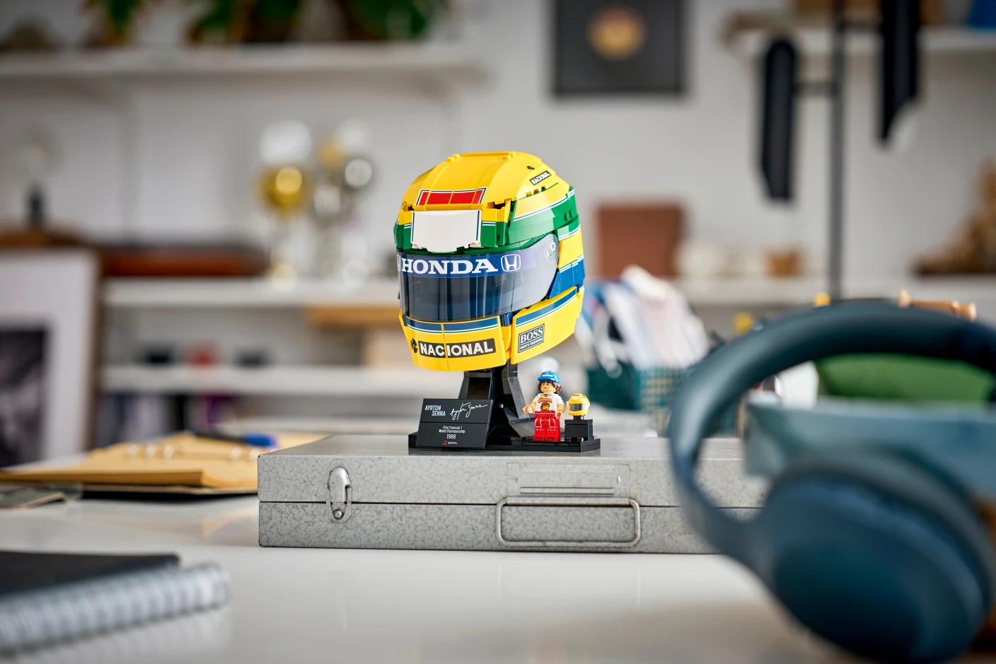 Helm van Ayrton Senna