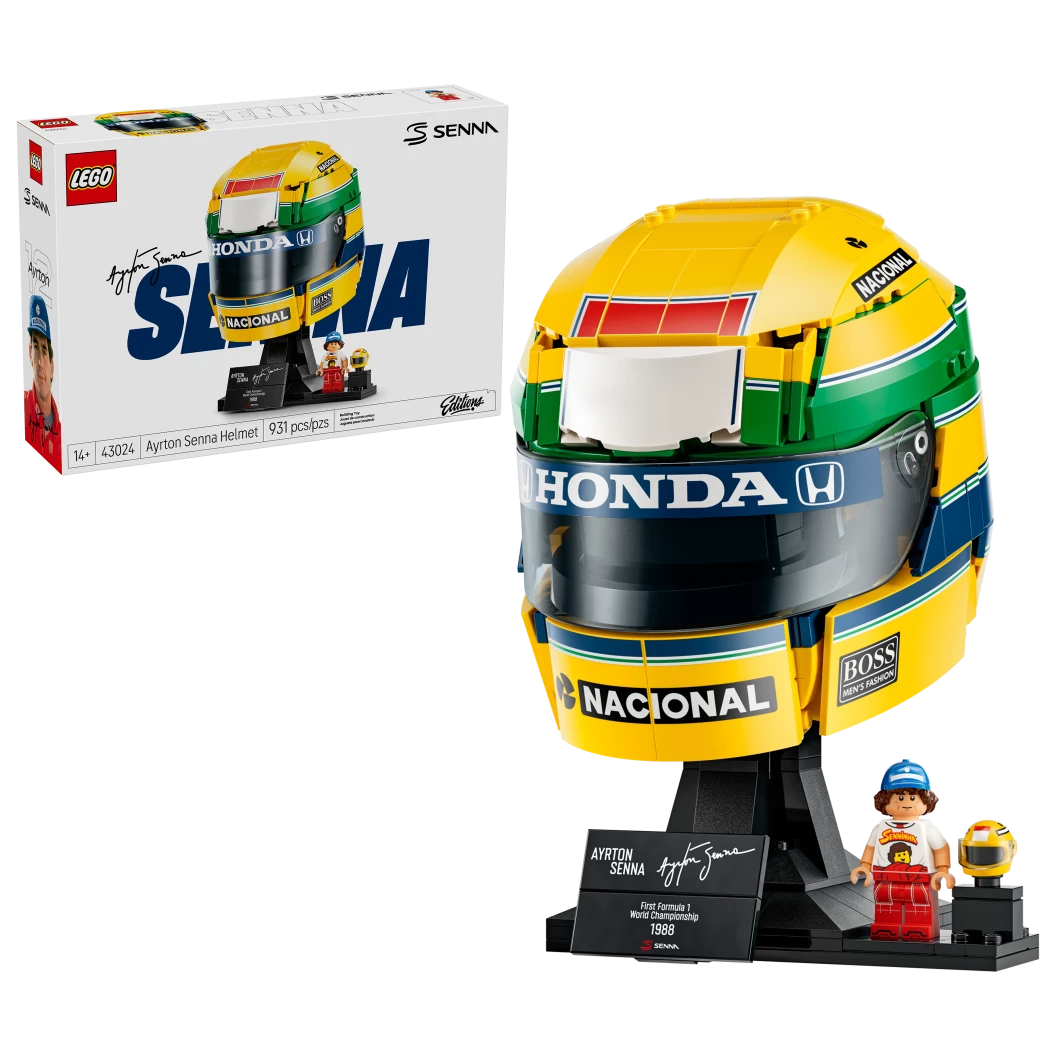 Helm van Ayrton Senna