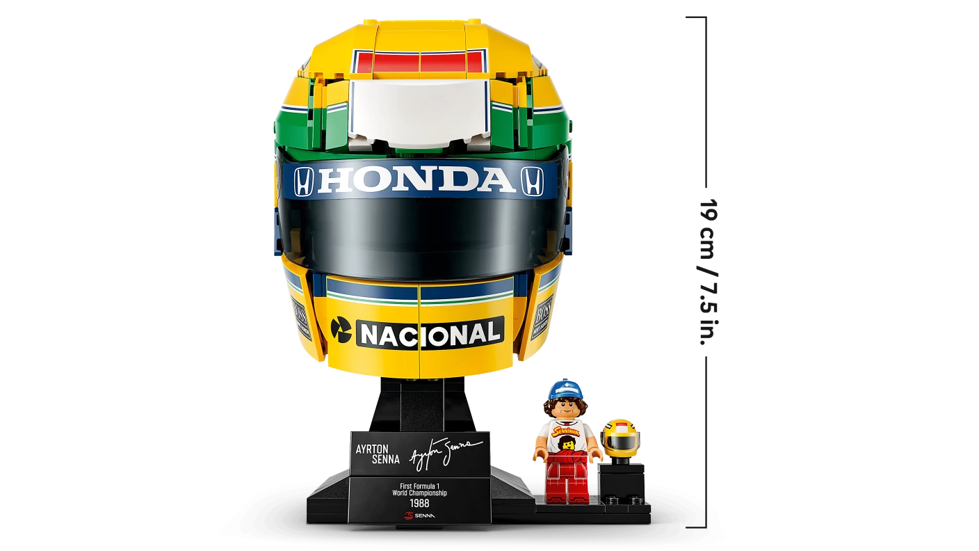 Helm van Ayrton Senna