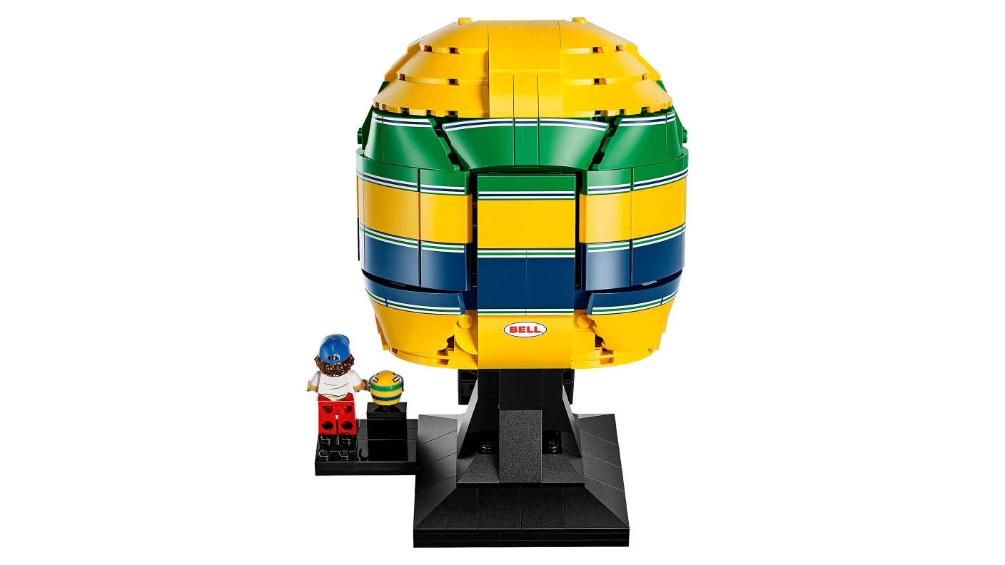 Helm van Ayrton Senna