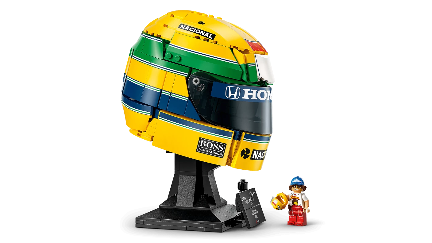 Helm van Ayrton Senna