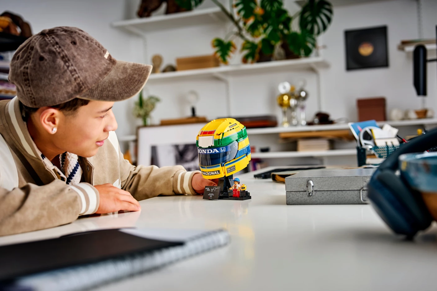 Helm van Ayrton Senna