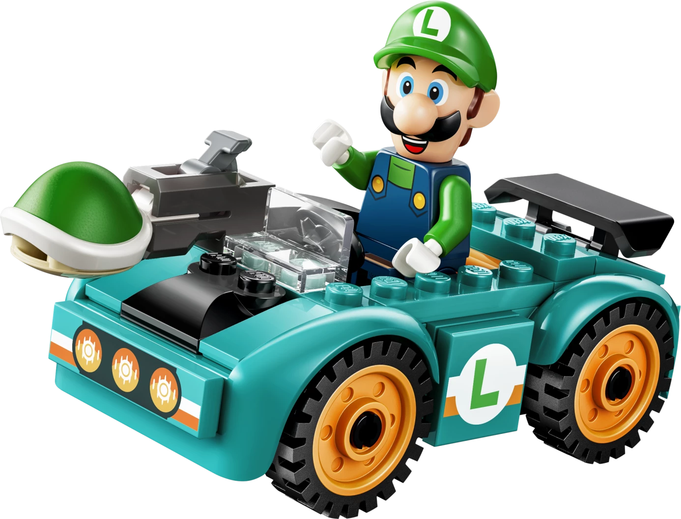 Mario Kart - Luigi en Bowser Jr.'s race