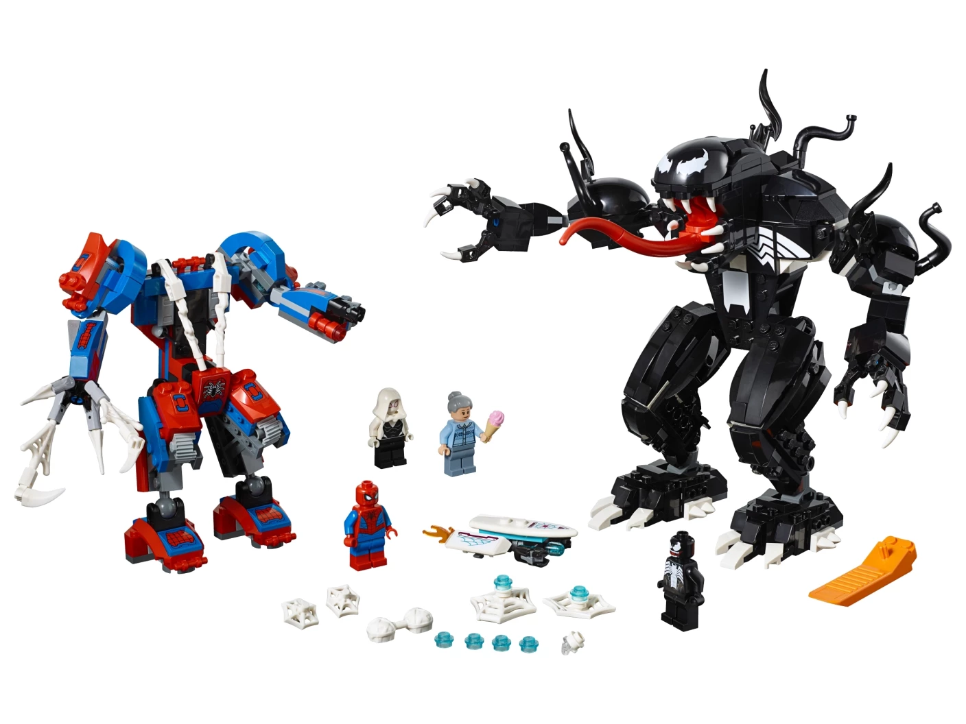 Spider Mecha vs. Venom