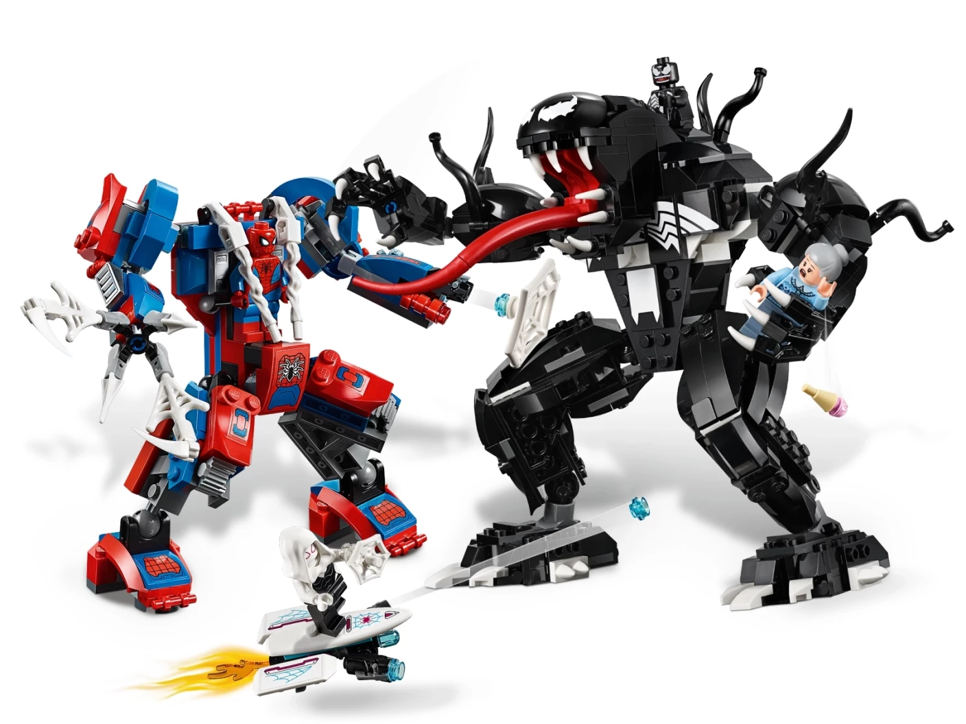 Spider Mecha vs. Venom