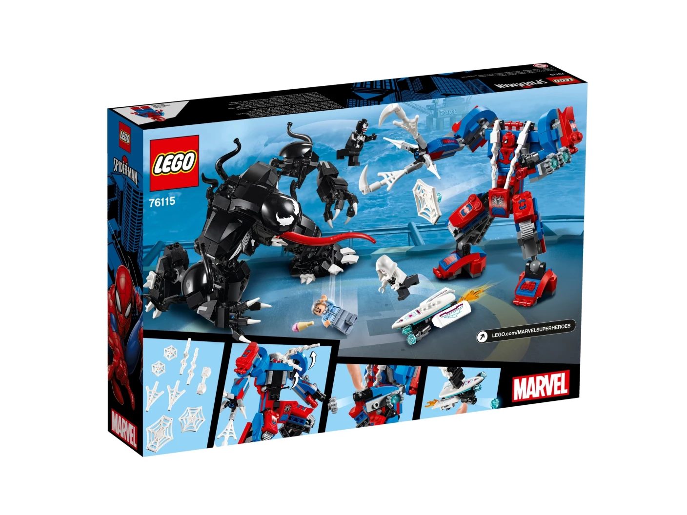 Spider Mecha vs. Venom