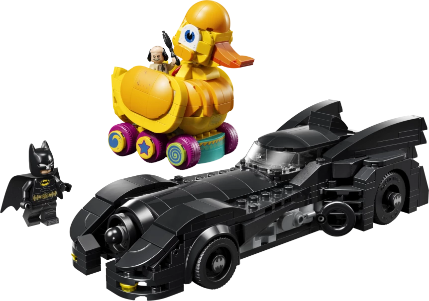 Batman Returns Batmobile en eend