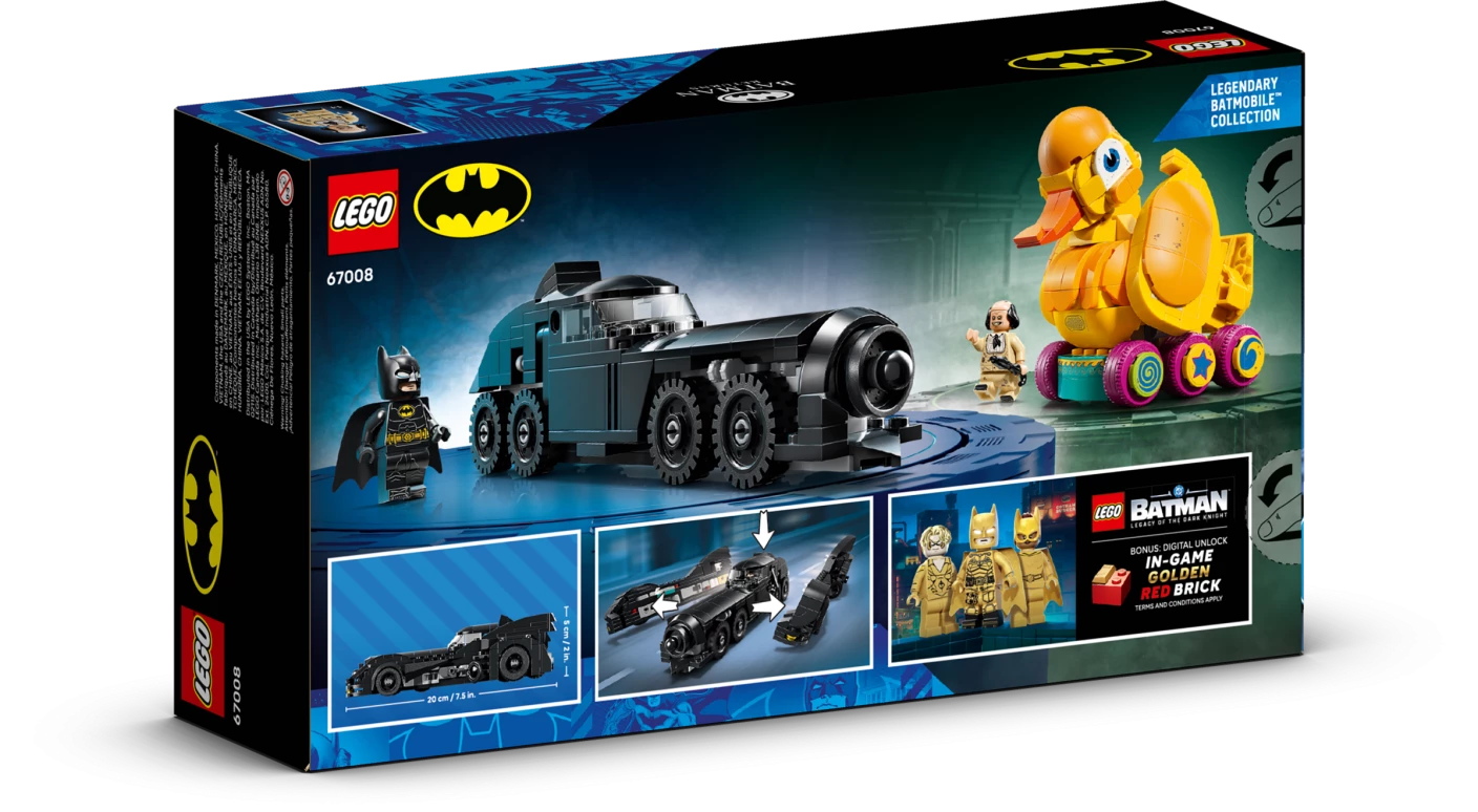Batman Returns Batmobile en eend