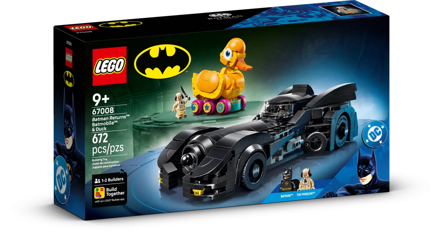 Batman Returns Batmobile en eend