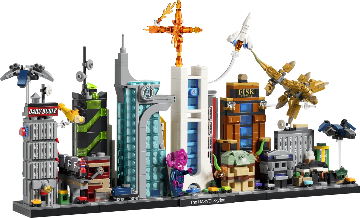 De Marvel skyline