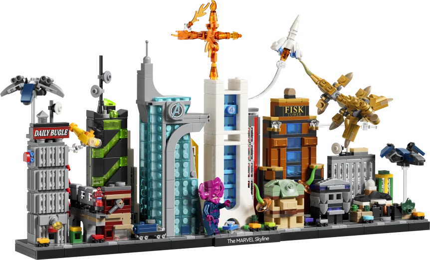 De Marvel skyline
