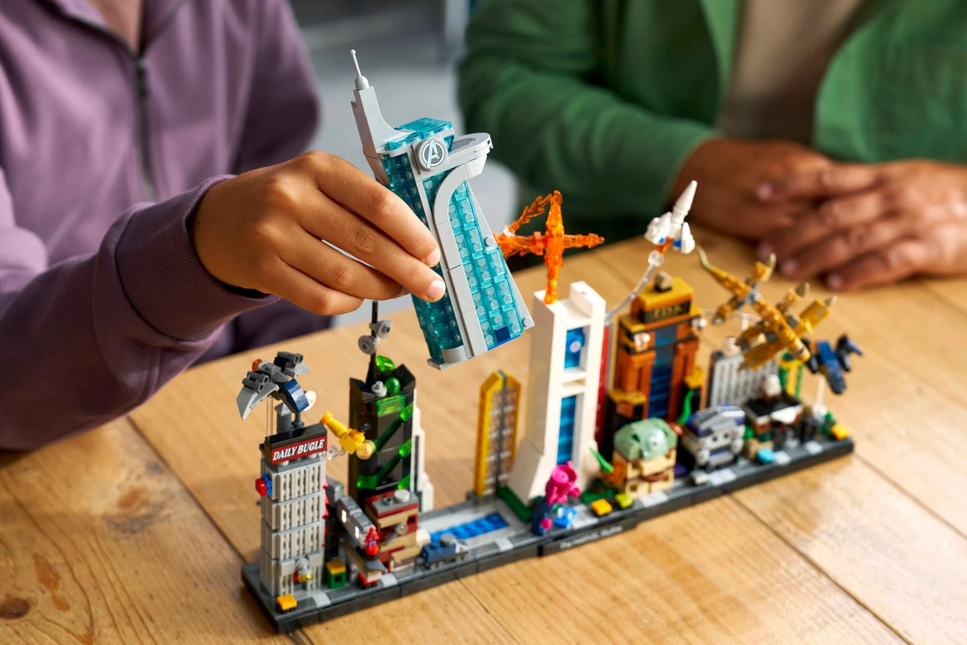 De Marvel skyline