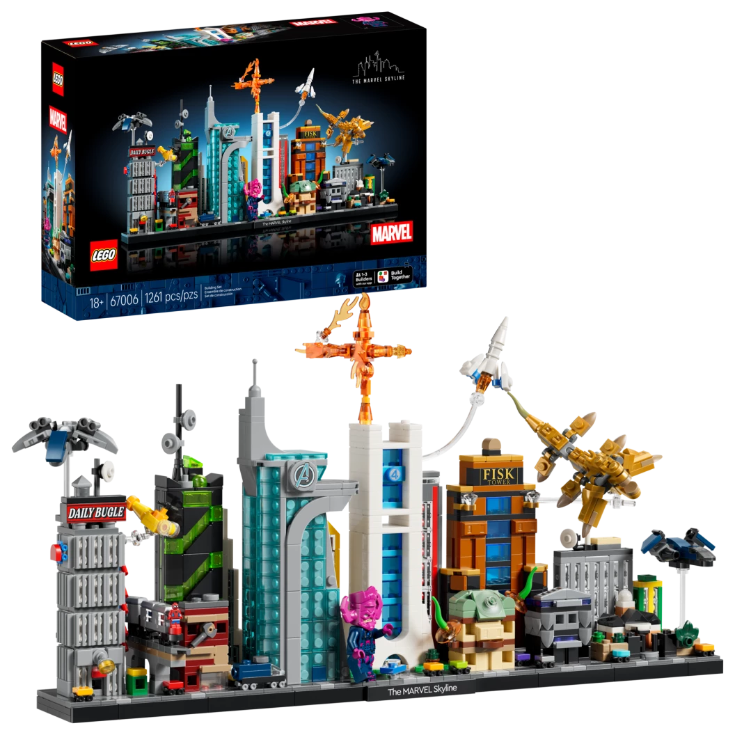 De Marvel skyline