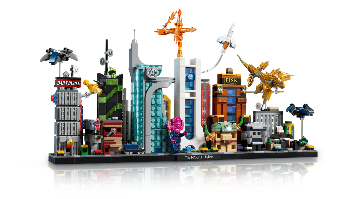 De Marvel skyline