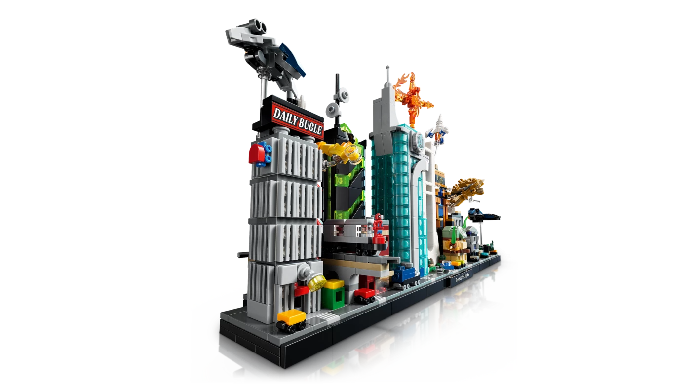 De Marvel skyline