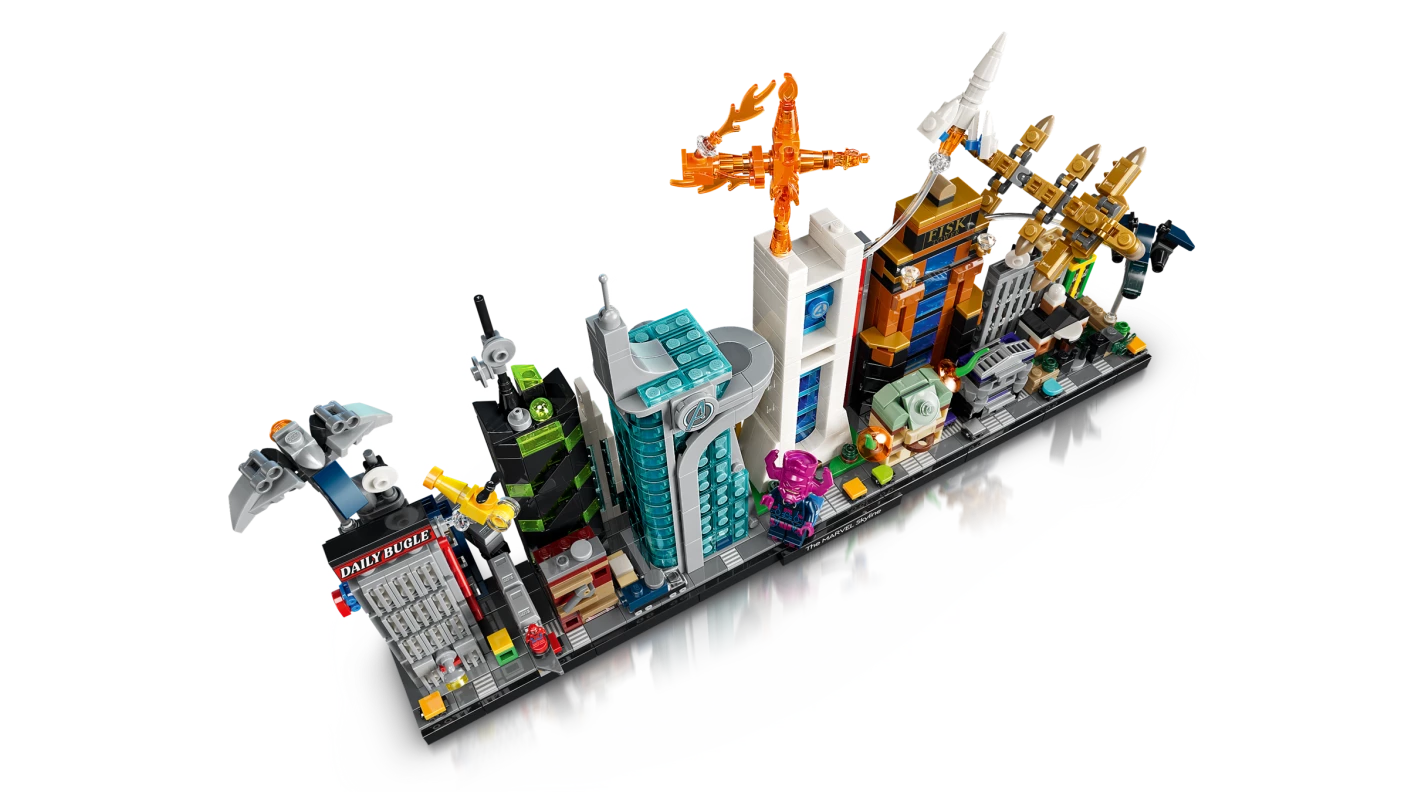 De Marvel skyline
