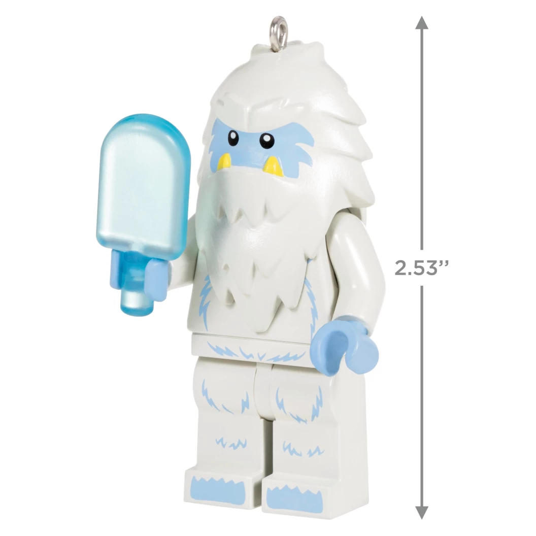 Yeti kerstversiering om te verzamelen