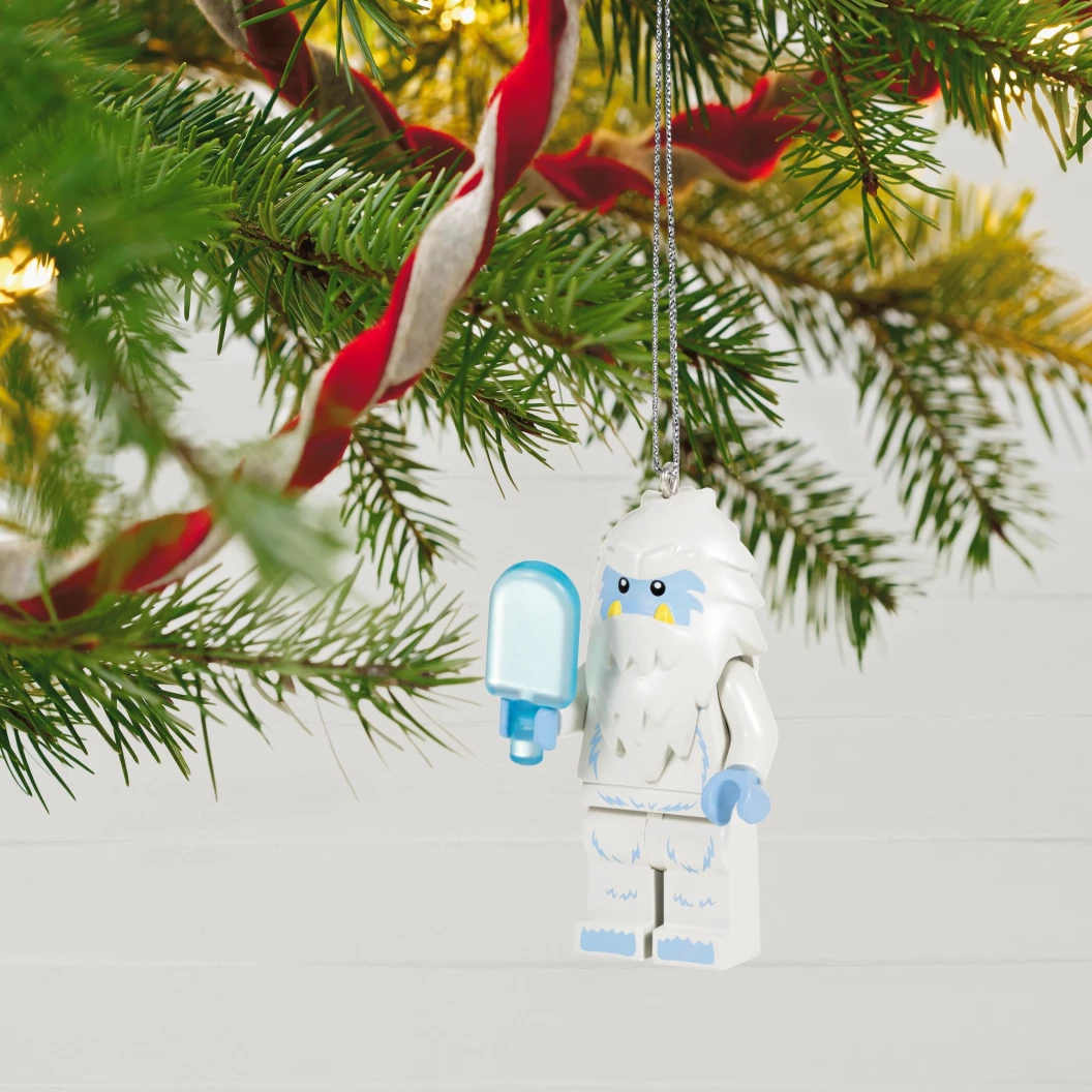 Yeti kerstversiering om te verzamelen
