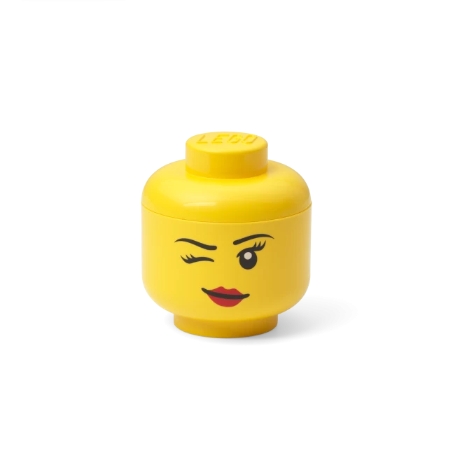 LEGO opberghoofd - klein (knipogend)