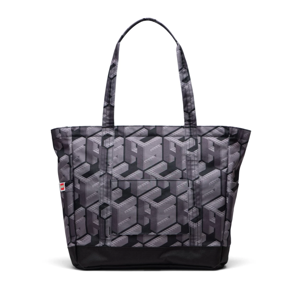 Herschel Heritage draagtas - monogram - zwart