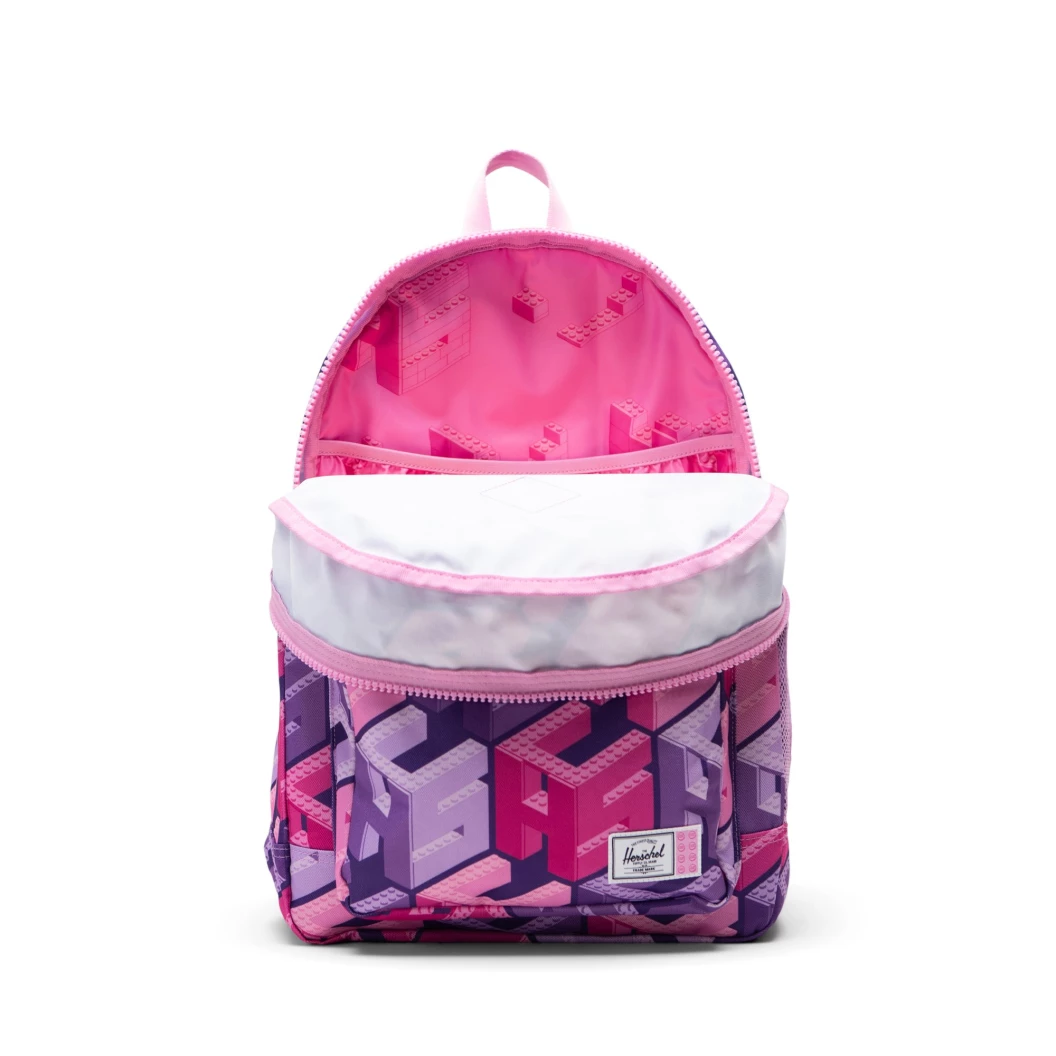 Herschel Heritage jongerenrugzak - monogram - paars