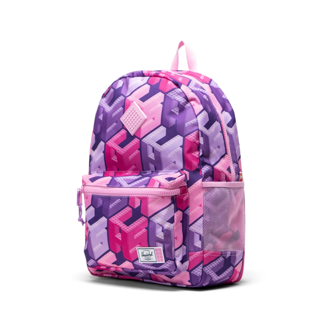 Herschel Heritage jongerenrugzak - monogram - paars