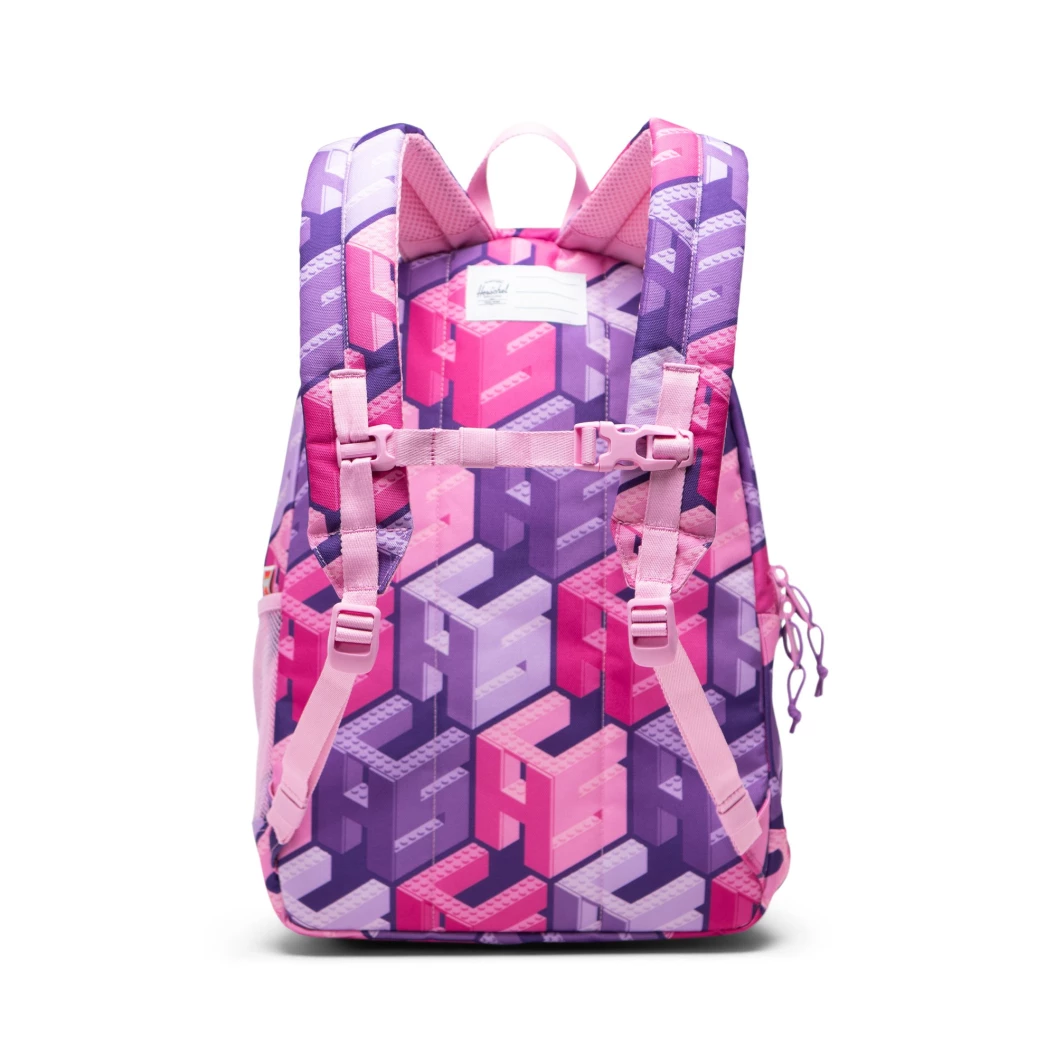 Herschel Heritage jongerenrugzak - monogram - paars