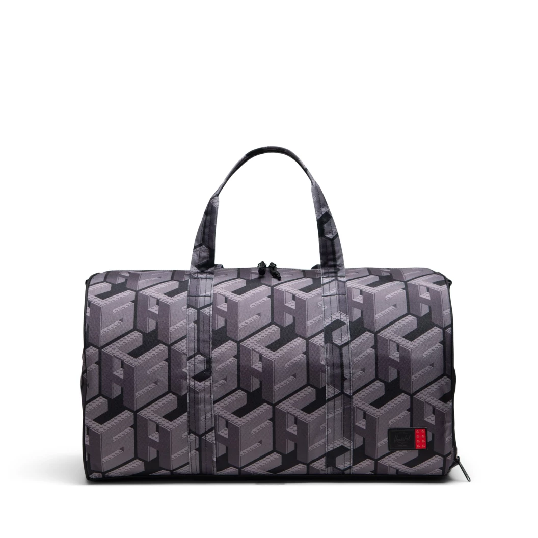 Herschel Novel weekendtas - monogram - zwart