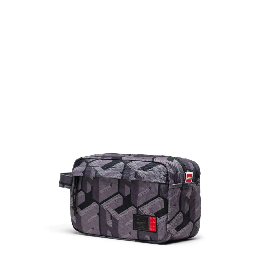 Herschel Chapter toilettas - monogram - zwart