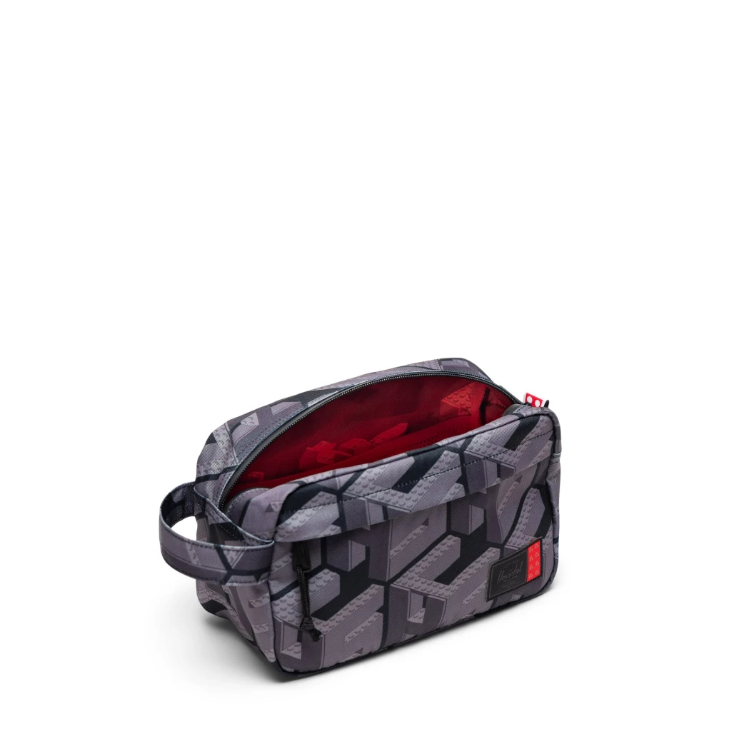 Herschel Chapter toilettas - monogram - zwart