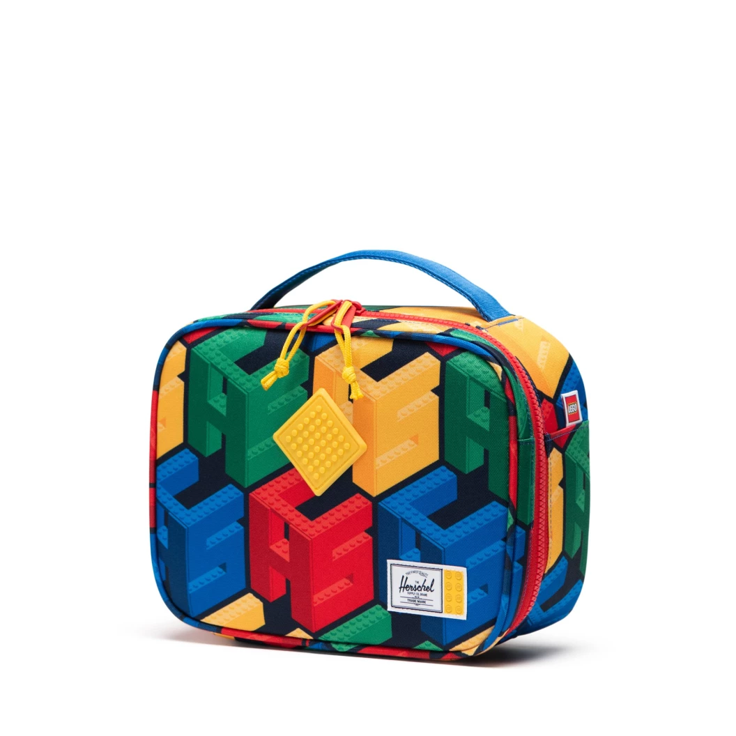 Pop Quiz lunchbox Little Herschel - monogram - meerkleurig