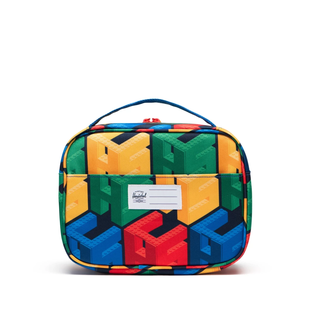 Pop Quiz lunchbox Little Herschel - monogram - meerkleurig