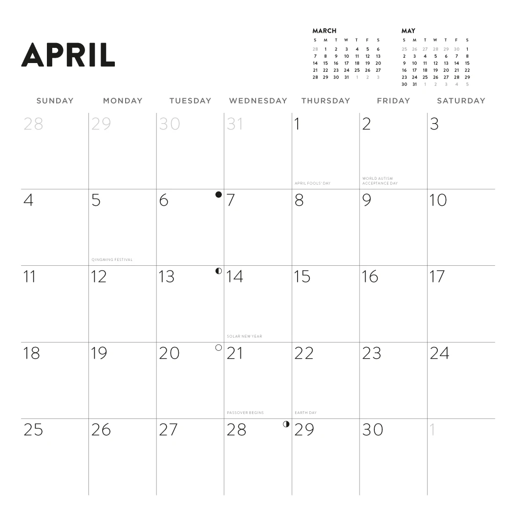 Muurkalender 2027