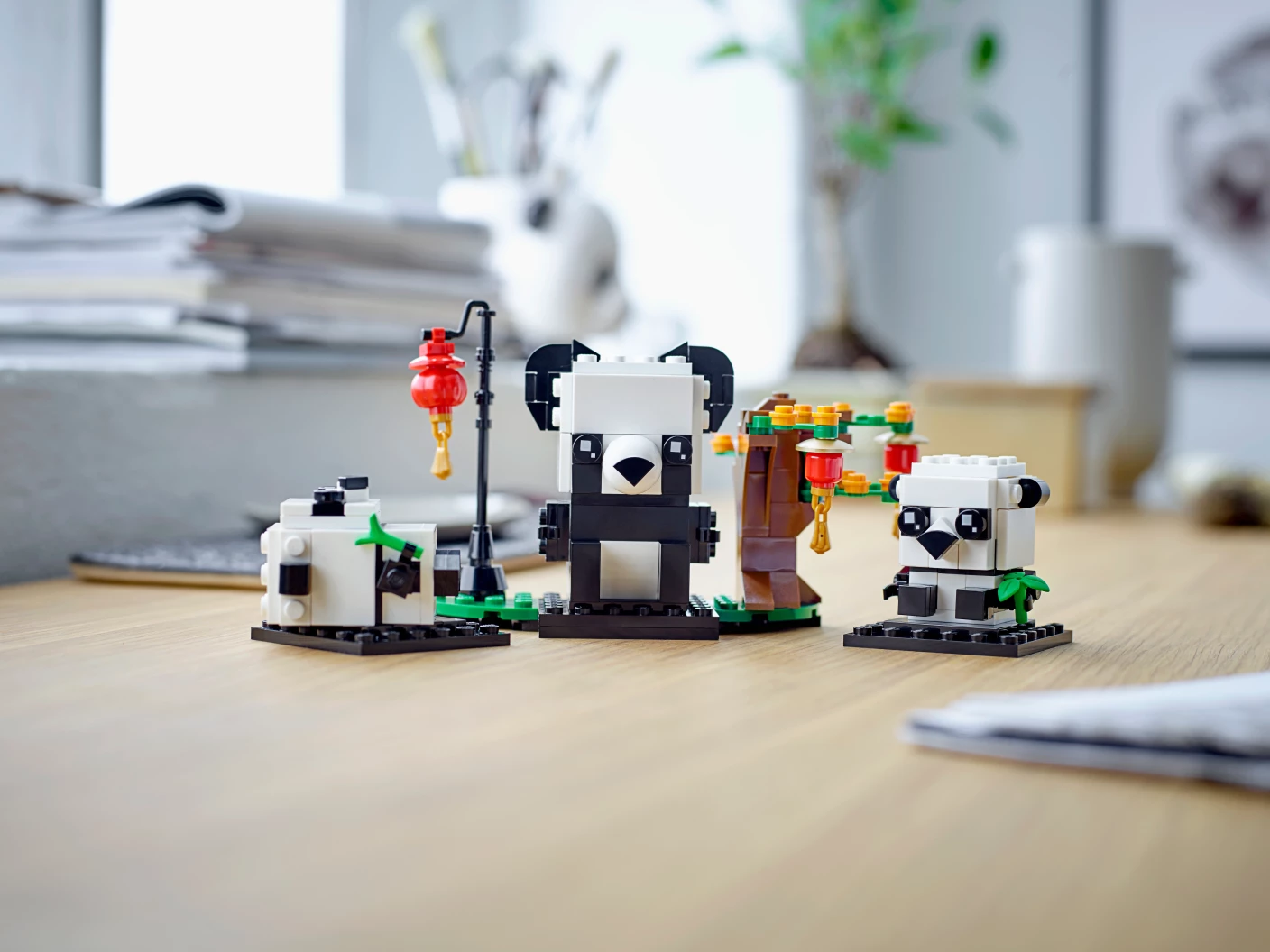 Panda's voor Chinees nieuwjaar
