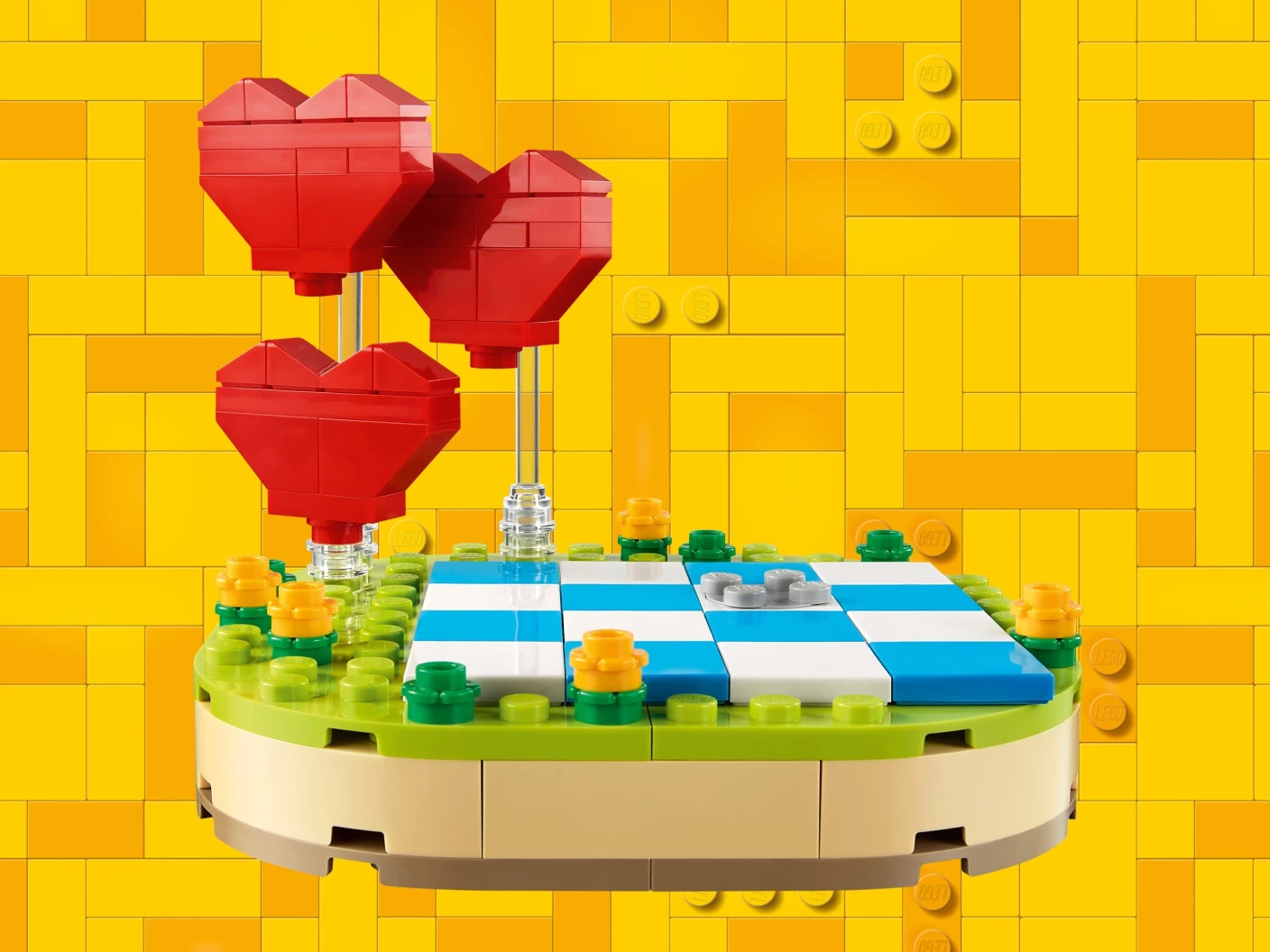 Bruine valentijnsbeer