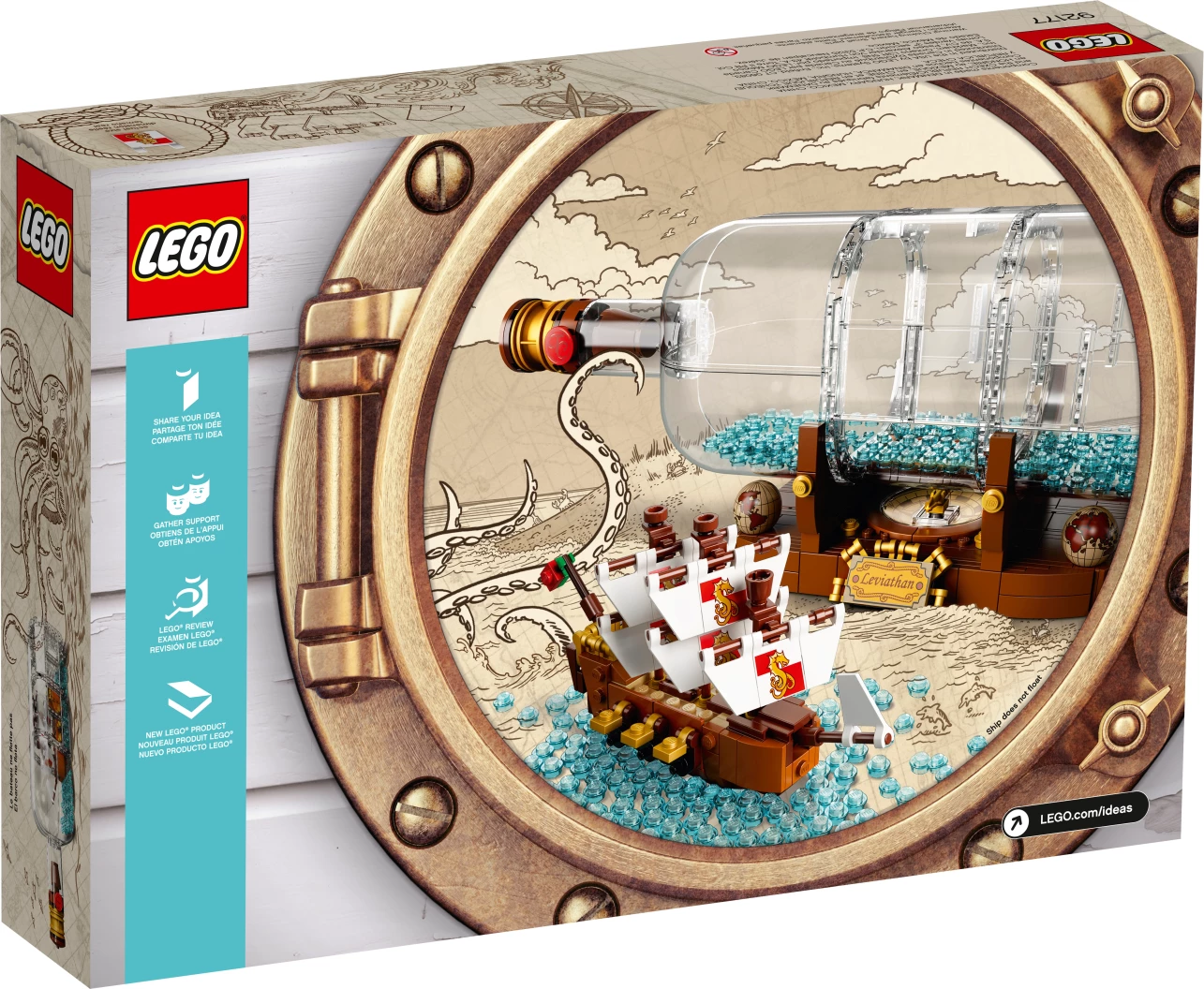Schip in een fles