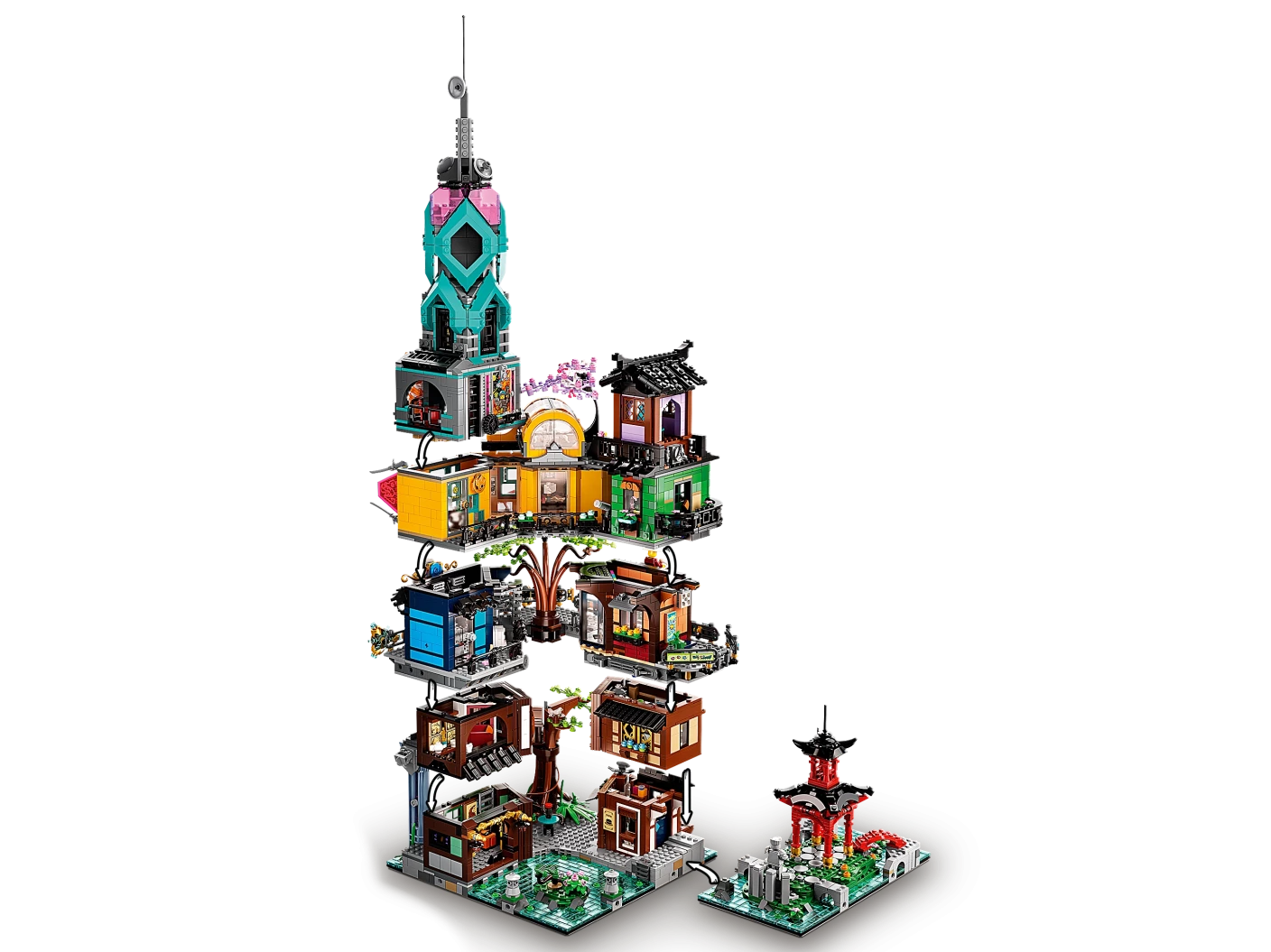 NINJAGO® stadstuinen