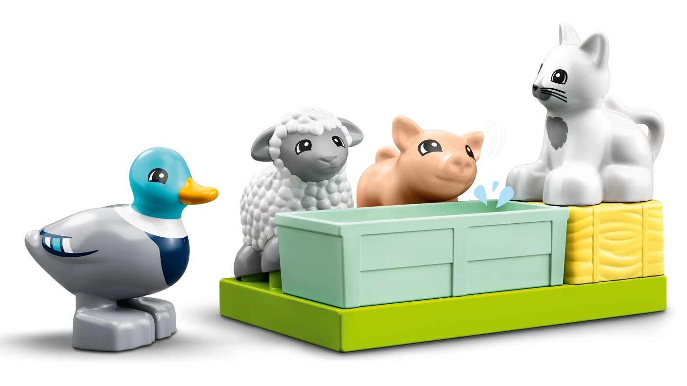 Boerderijdieren verzorgen